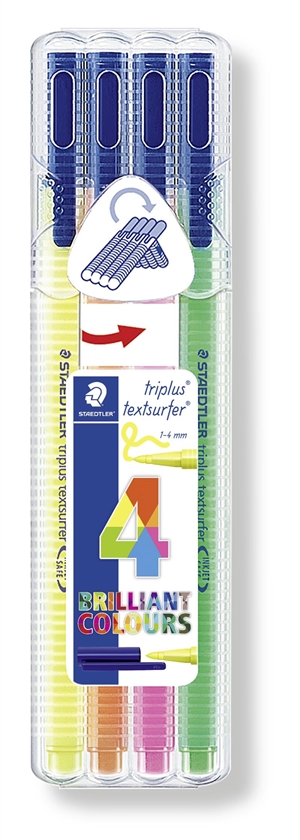 Staedtler Überstreichstift Textsurfer Triplus Set (4)